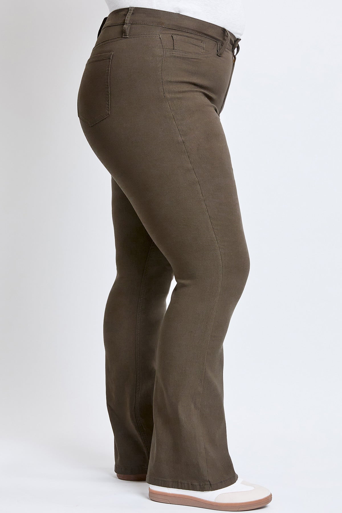 Women's Plus Hyperstretch Flare Pants YMI JEANS